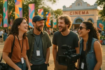 American West Film Fest audience seated in a small regional cinema
