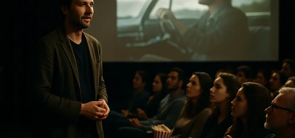 Doc.Boston Streaming audience watching documentaries on laptops and theater seats