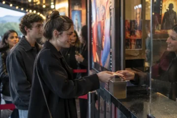 documentary box office crowd leaving a cinema after a nonfiction film screening