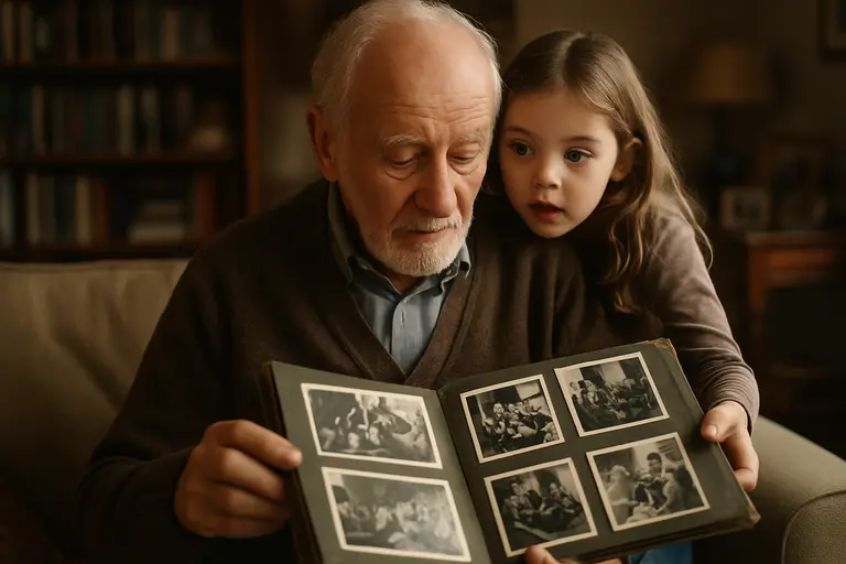 Hands reviewing film strips and handwritten production notes