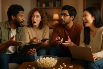 Streaming Access Alliance debate shown through viewers using multiple screens at home